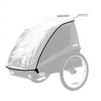 Regenschutz für Thule Veloanhänger
